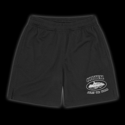 Corteiz Mesh Shorts Black G