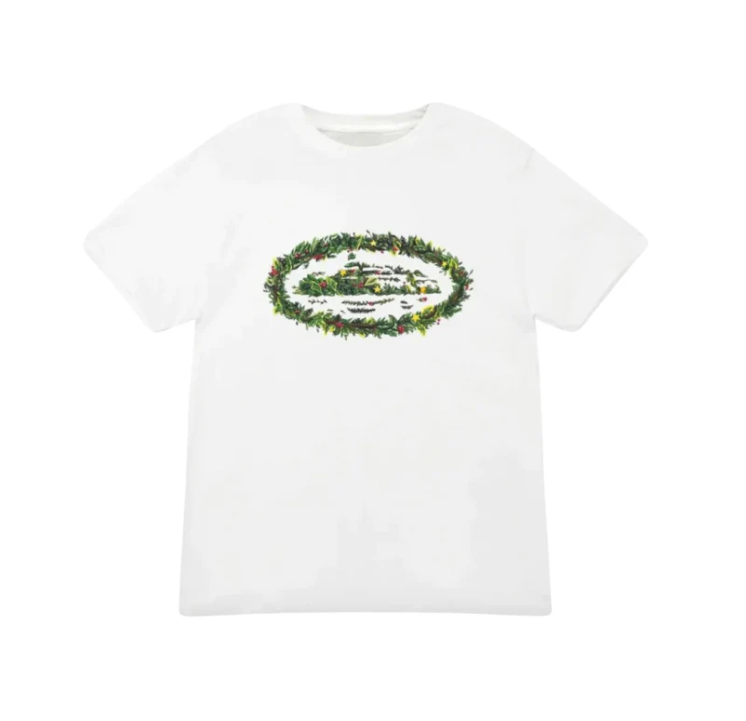 Camiseta Corteiz Christmas T-Shirt White G