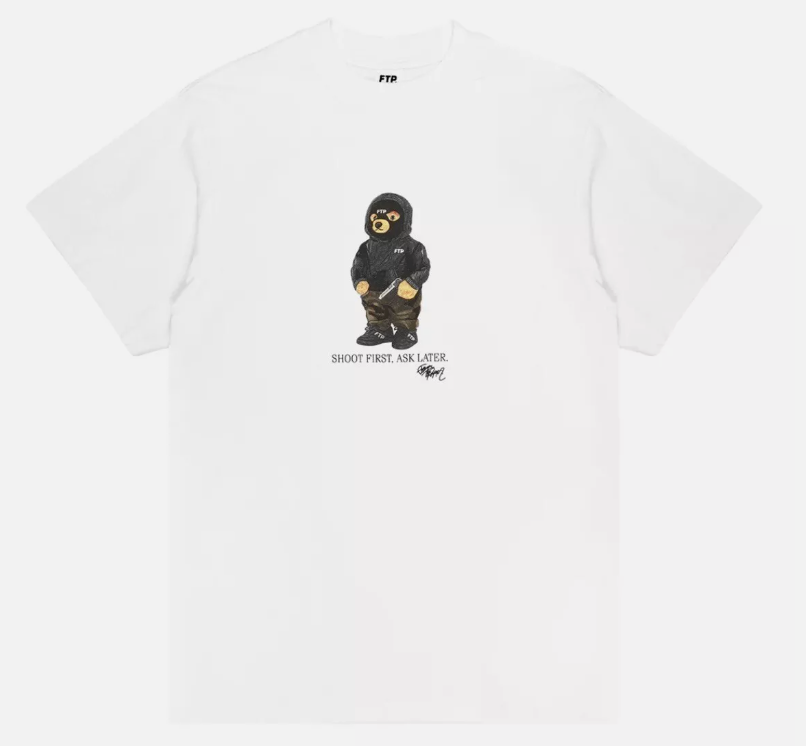 Camiseta FTP Hooded Bear T-Shirt G/GG