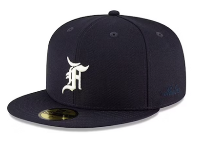 Fear of God Essentials New Era 59Fifty Fitted Boné Navy