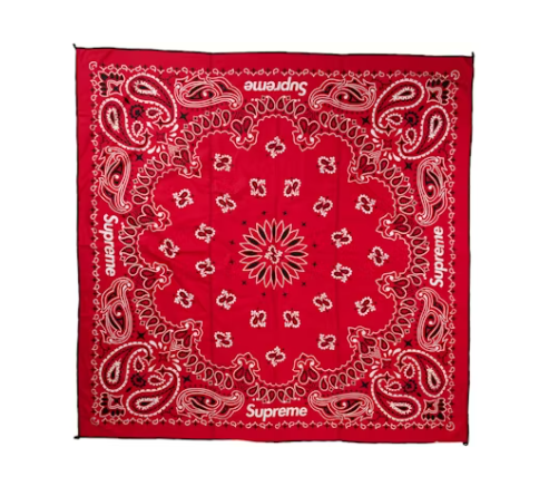 Supreme ENO Islander Nylon Blanket Vermelha