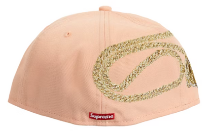 Supreme Jesus Piece S Logo New Era 59Fifty Boné Light Pink 7 1/2