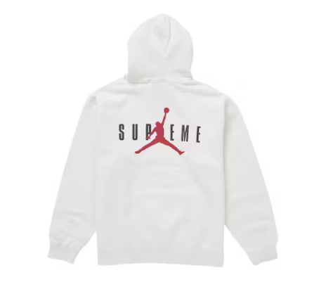 Supreme Jordan Hooded Sweatshirt Ash Grey G