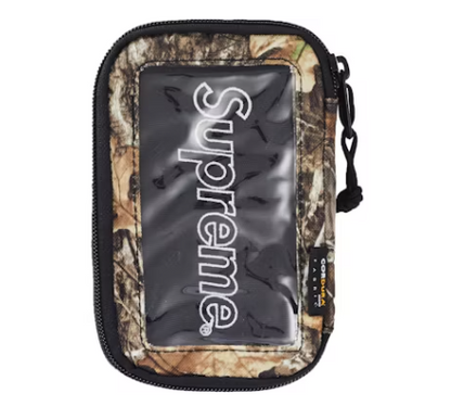 Supreme Small Zip Pouch Real Tree Camo