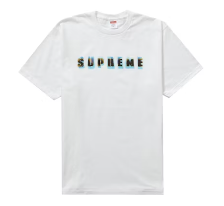 Supreme Stencil Tee Branca GG