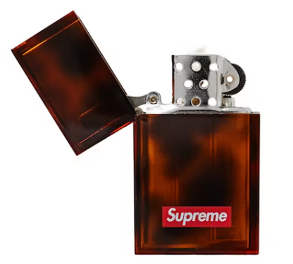 Supreme Tsubota Pearl Hard Edge Lighter Marrom