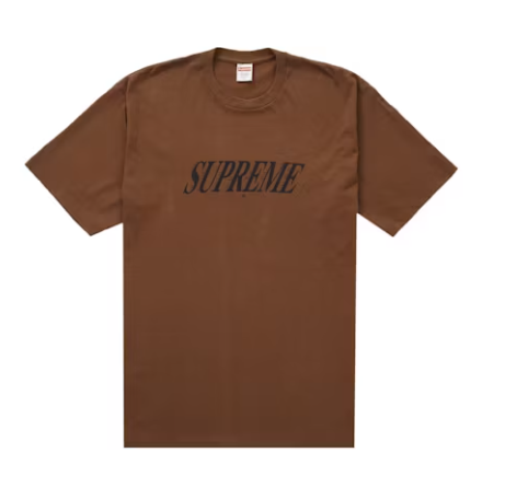 Supreme Slap Shot Tee Marrom/Branca GG