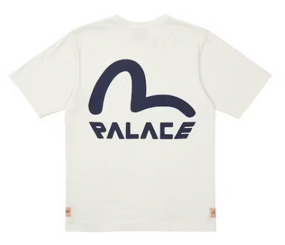 Palace x Evisu Seagull T-shirt Egret GG