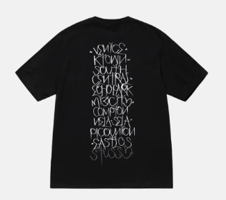 Born X Raised x Stüssy Camiseta Handstyles