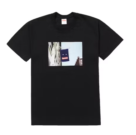 Supreme Banner Tee Preta G